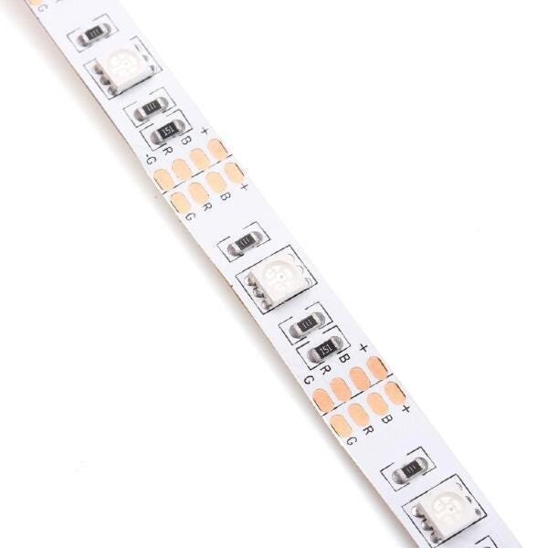 Fita LED Rgb Colorida com Controle Rolo 5 Metros Completa - 3
