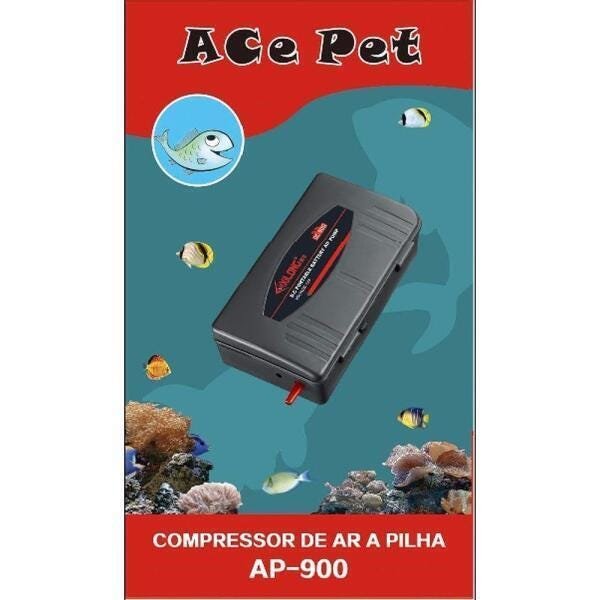 Ace Pet Compressor De Ar A Pilha - 2