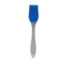 Kit 3 Utensílios Silicone Cozinha Fuê Espátula Pincel - Azul - 4