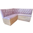 Ver imagem 1 de Canto Alemão L 1,50 X 1,20 com Baú Amadeirado Rosê