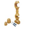 Kit Suporte Madeira Ilhos 19X28Mm Cerejeira Icamp Adriana - 1