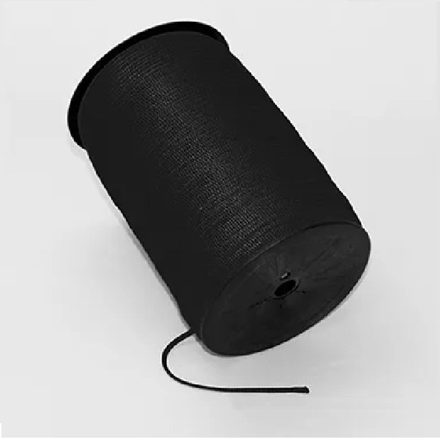 Cordão 5/2 5mm Preto 1kg