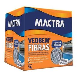 Impermeabilizante Vedbem Fibras Mactra 18 Kg - Reservatórios - 1