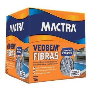 Impermeabilizante Vedbem Fibras Mactra 18 Kg - Reservatórios