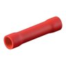 200 X Terminal Luva de Emenda Isolado 0,5mm a 1,5mm Vermelho - 6