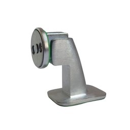 Kit 5 Prendedor Trava Porta Magnético Adesivo Escovado Imab - 3