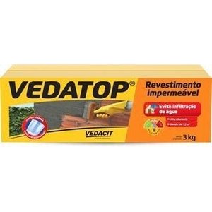 Impermeabilizante Vedatop Vedacit 3 Kg
