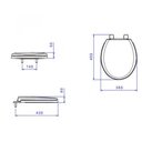 Ver imagem 5 de Assento Plastico Slow Close Izy/Ravena/Studio Deca AP.165.17