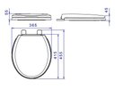 Ver imagem 4 de Assento Plastico Slow Close Izy/Ravena/Studio Deca AP.165.17