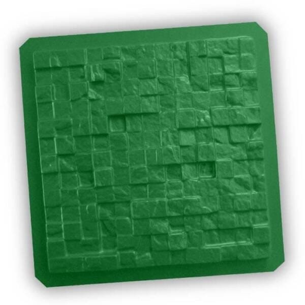 Forma Abs 3D 1Mm Gesso/Cimento - Mosaiquinho 39 X 39 - 2