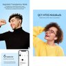 Fone de ouvido QCY HT05 ANC Bluetooth 5.2 TWS 6 microfones HT05 Melobuds ANC Preto - 5