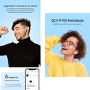 Ver imagem 5 de Fone de ouvido QCY HT05 ANC Bluetooth 5.2 TWS 6 microfones HT05 Melobuds ANC Preto