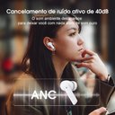 Ver imagem 2 de Fone de ouvido QCY HT05 ANC Bluetooth 5.2 TWS 6 microfones HT05 Melobuds ANC Preto