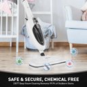 Ver imagem 2 de Secura Mop a Vapor 10 em 1 para Limpeza com Almofadas de Microfibra