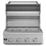 Churrasqueira a Gás Elettromec Profissional 30 Polegadas 4q 76cm Inox Bbq-4q-30-xp-nhub - 2