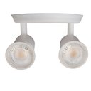 Ver imagem 7 de Spot Sobrepor Direcionável Articulado 2 Gu10 Mr16 Dicroica Cor:branco