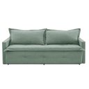 Ver imagem 5 de Sofá sem Caixa Retrátil e Reclinável 1,65m com Molas Bianca Boucle Menta Madelina Decor