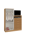 Ver imagem 3 de Guarda Roupa Master 2 Portas 5 Gavetas com Nicho Cinamomo Formimóveis