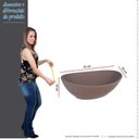 Ver imagem 5 de Cuba Para Banheiro Louça Oval 41x32 Bali Cozimax Marrom