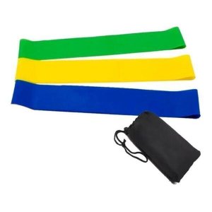 Mini-bands Faixas Elásticas Circulares em Loop Kit 3 Unidade