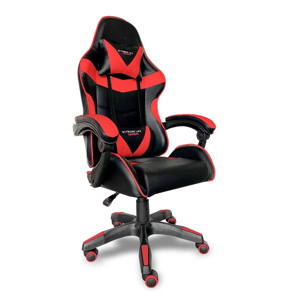 Cadeira De Escritório Gamer Ergonômica Couro Sintético ELG