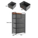 Ver imagem 3 de Armario Comoda Organizador Roupas Objetostenis Sandalia Livros Organizaçao Decoraçao Sala Quarto Cas