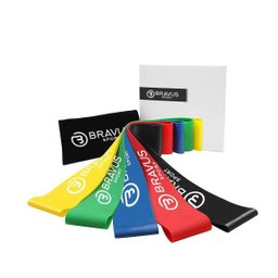 Super Bands Leve,Media E Forte + 5 Mini Bands Bravus Sport - 5