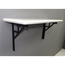 Mão Francesa Grande 20x30cm Quadrada PRETA All Style - 3