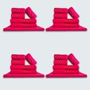 Ver imagem 1 de Jogo de Toalhas 24 Pçs Coleção Dubai 100% Algodão Rosa