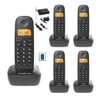 Kit Aparelho Telefone sem Fio Bina Gsm 3G e 4 Ramal Incluso - 1