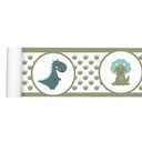 Ver imagem 2 de Adesivo de Parede Infantil Faixa Decorativa Border Dinossauro Menino