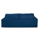 Ver imagem 6 de Sofá Retrátil e Reclinável 3 Lugares com Molas 1,80m Veneza Suede Azul Mirra Decor