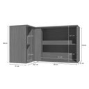 Ver imagem 3 de Armário Cozinha Canto Reto Linna T734 C/ 1 Porta 98cm Canela - Kappesberg