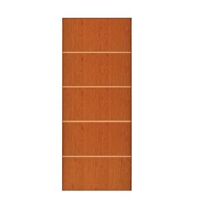 Folha de Porta de Madeira Curupixá Frisada Rv2 Semi-Sólida 210x62cm (Leia Detalhes Do Produto)