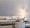 Ver imagem 5 de Lustre Pendente Globinho 1xg9 Aramado Cristal K9 Rose Bivolt