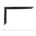 Ver imagem 2 de 8 Suporte Mão Francesa Reforçada 30Cm Preto