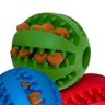 Brinquedo para Cachorro Bolinha Petiscos Verde 7cm - Casambiente - 4