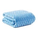 Ver imagem 2 de Manta de Microfibra com Sherpa Amor Bebê Soft - Azul - Loaní