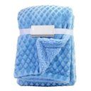 Ver imagem 1 de Manta de Microfibra com Sherpa Amor Bebê Soft - Azul - Loaní