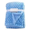 Manta de Microfibra com Sherpa Amor Bebê Soft - Azul - Loaní - 1