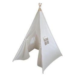 Cabana Infantil Barraca Tenda Festa Pijama Teepee Branco - 1