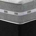 Ver imagem 3 de Cama Box Solteiro King Preto + Colchão Molas Ensacadas Miami 96x203x60cm