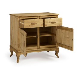 Aparador Para Sala Rústico Madeira Maciça Mel Shop JM - 3