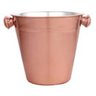 Balde Para Gelo Em Aço Inox Cobre Dynasty 1,25L - 1
