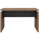 Ver imagem 2 de Mesa para Escritório Home Office 125cm Unik A02 Nogal Preto - Lyam Decor