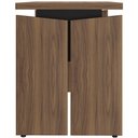 Ver imagem 5 de Mesa para Escritório Home Office 125cm Unik A02 Nogal Preto - Lyam Decor
