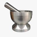 Ver imagem 1 de Pilão Triturador Amassador De Temperos Em Aço Inox