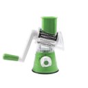 Ver imagem 3 de Ralador Cortador Fatiador Legumes Queijos 3 Lâminas Green