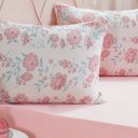 Ver imagem 4 de Jogo de Cama Casal Dreams Malha 100% Algodão 138x188x30cm Rosa Claro