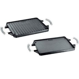 Chapa Face Dupla com Alça Espiral Ferro 30x25cm Panela Mineira - 1